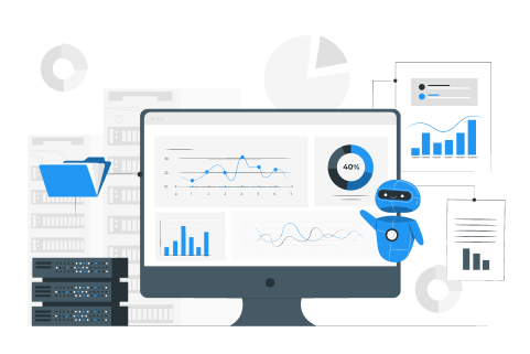 AI & Data Use Illustration