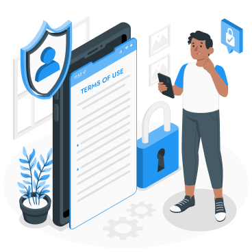 Terms of Use Illustration
